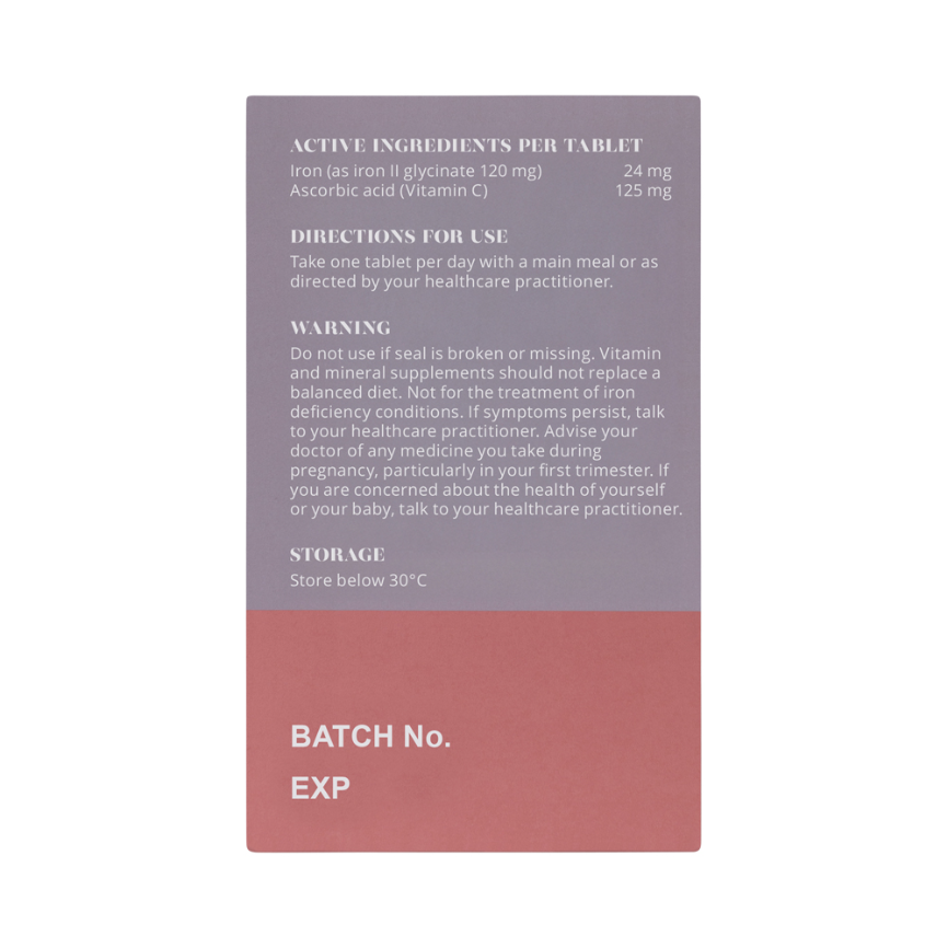 Perdays Iron And Vitamin C 30t