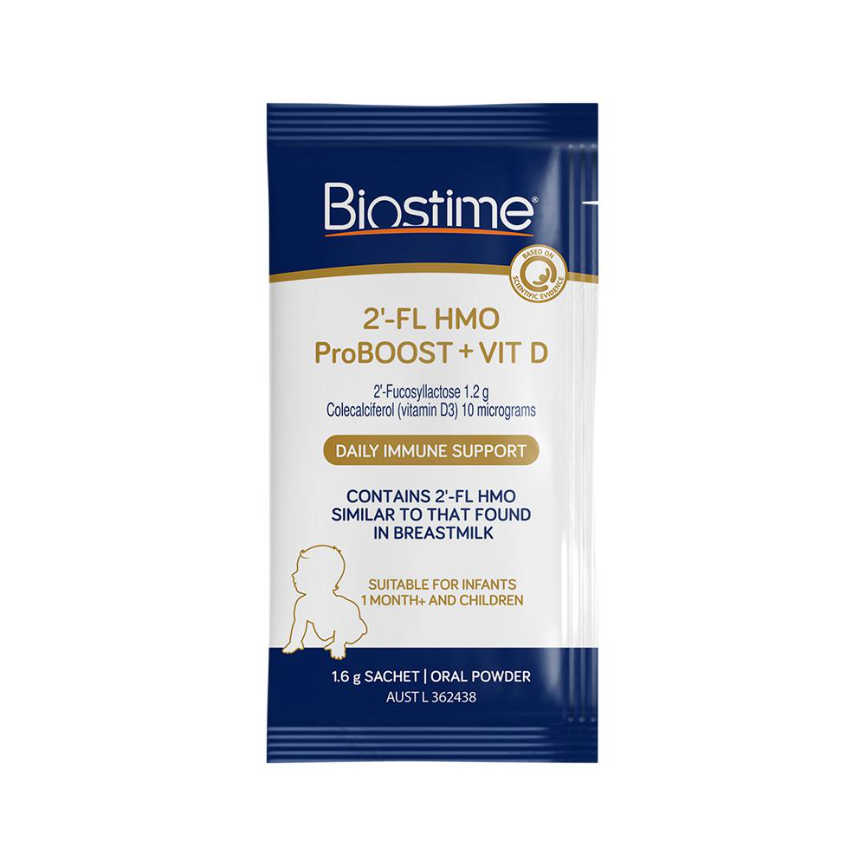Biostime 2fl Hmo Proboost Plus Vitamin D 1.6gm Sachet