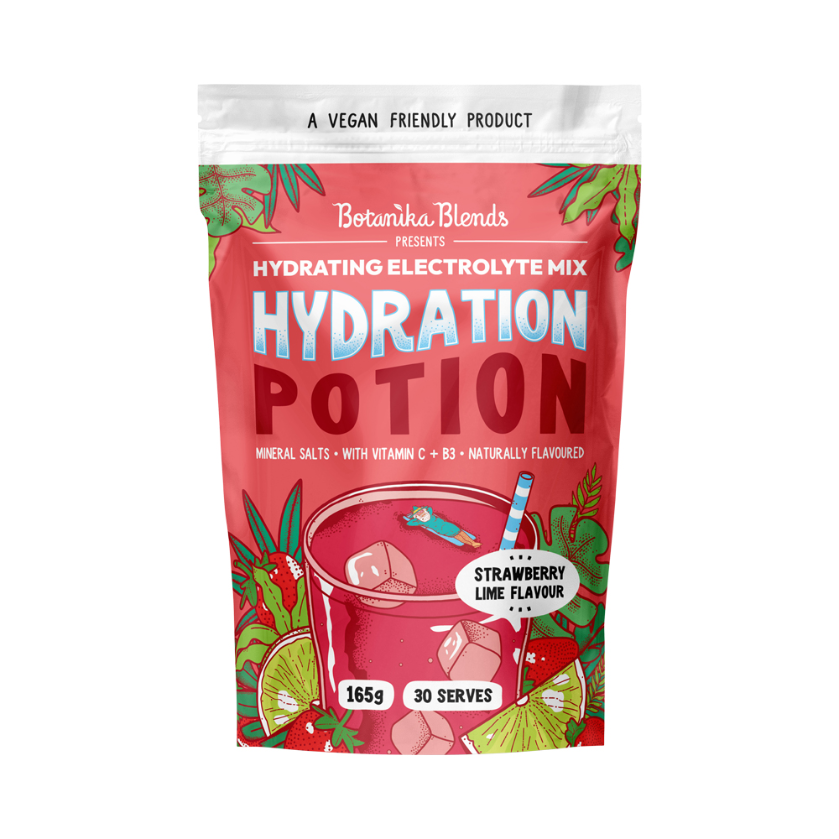 Botanika Blends Hydration Potion Strawberry Lime 165g