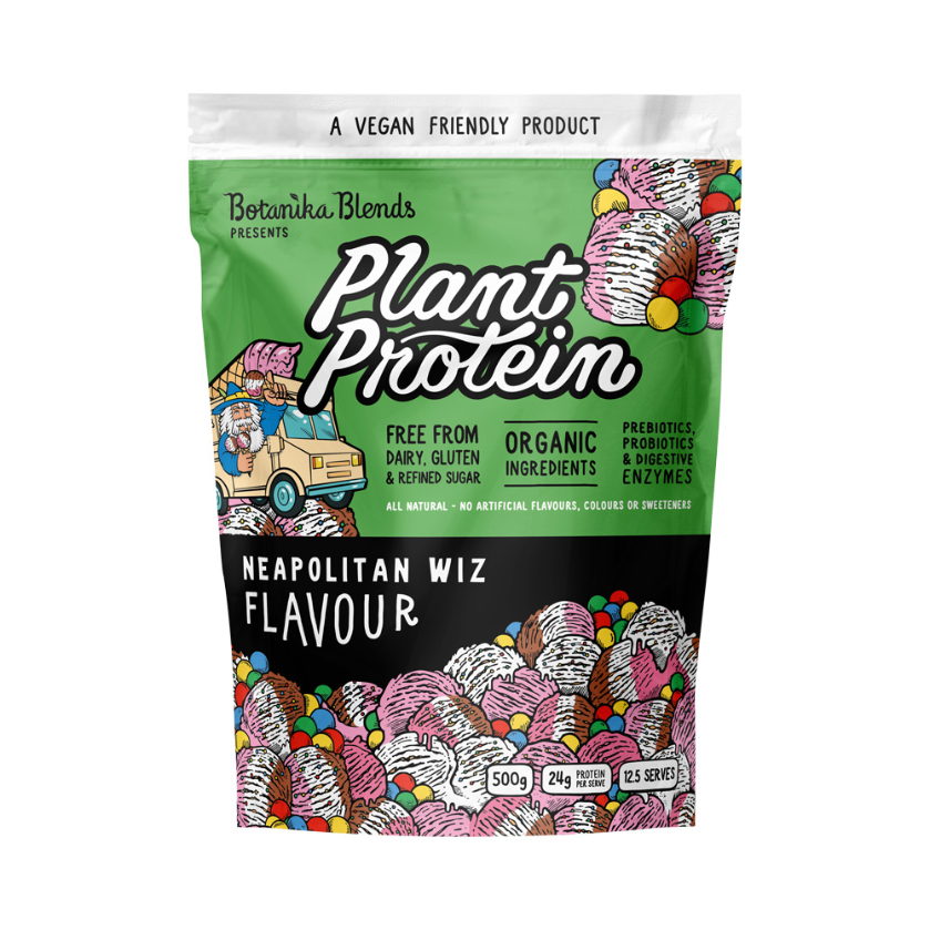 Botanika Blends Plant Protein Neapolitan Wiz 500g