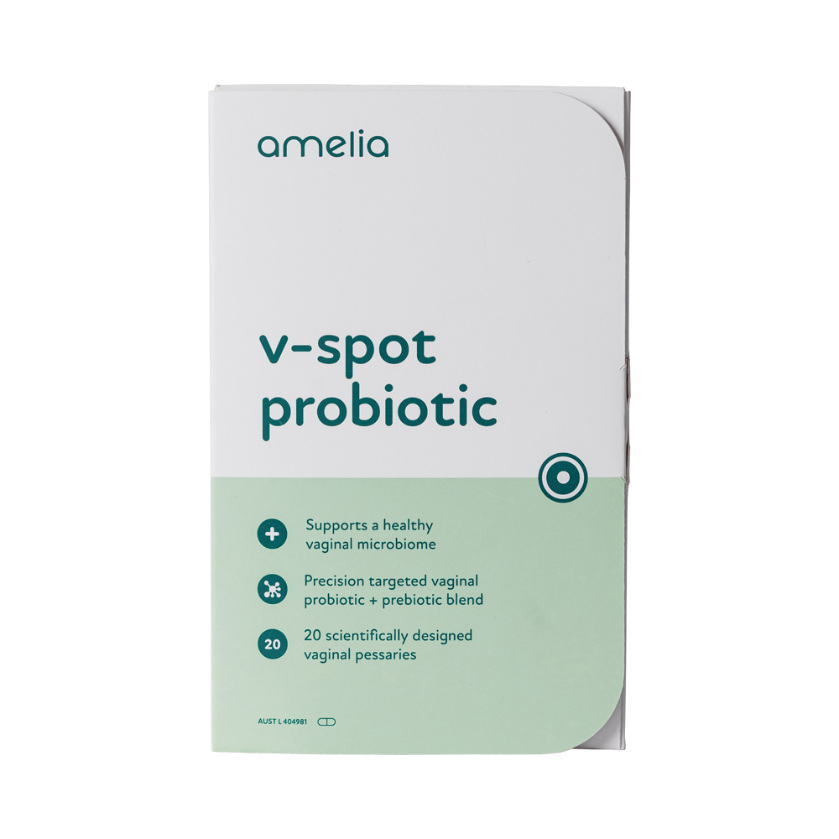Amelia V Spot Probiotic Vaginal Pessaries X 20 Pack
