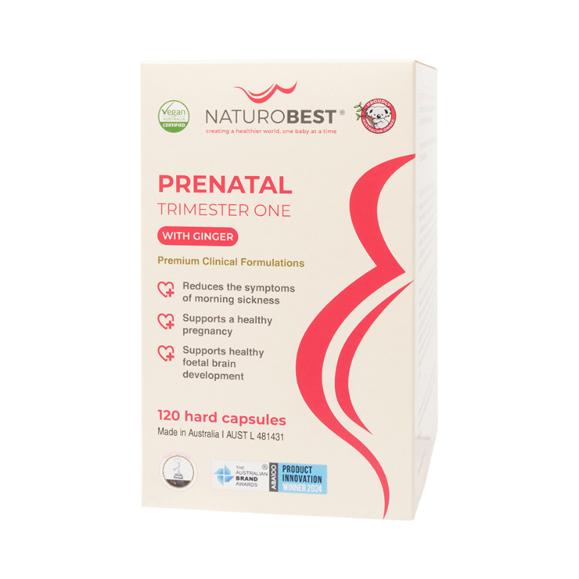 Naturobest Prenatal Trimester One With Ginger 120c