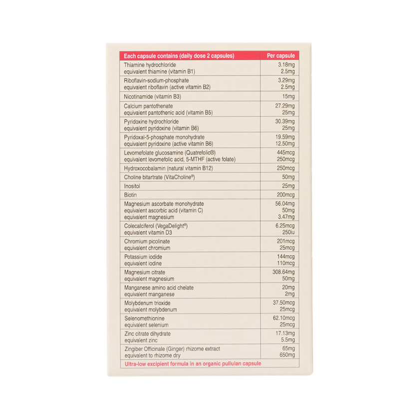 Naturobest Prenatal Trimester One With Ginger 120c
