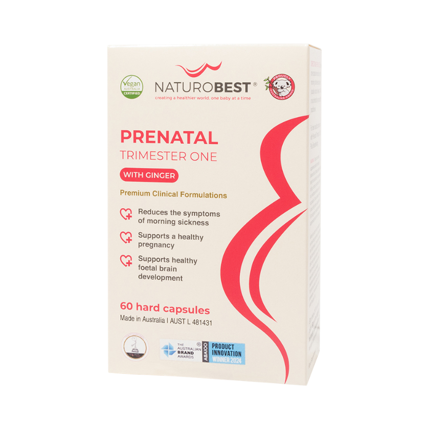 Naturobest Prenatal Trimester One With Ginger 60c