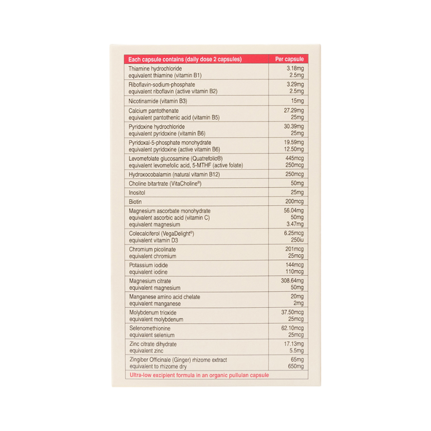 Naturobest Prenatal Trimester One With Ginger 60c