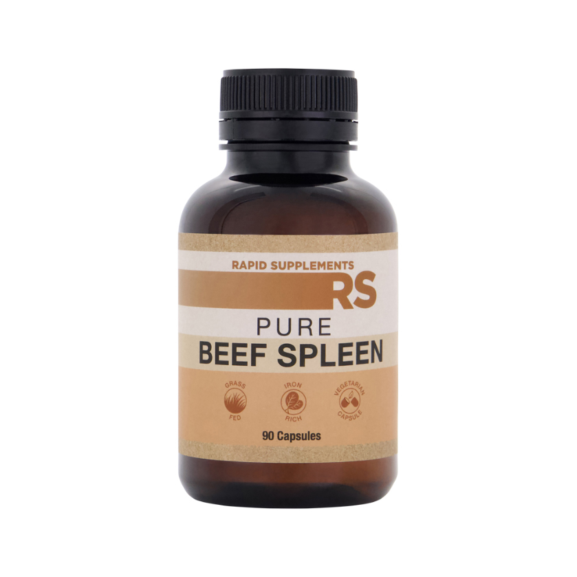 Rapid Supplements Pure Beef Spleen 90c