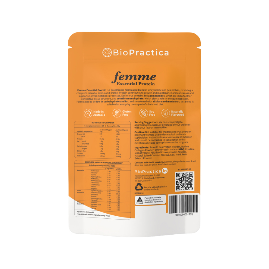 Biopractica Femme Essential Protein Choc 950g