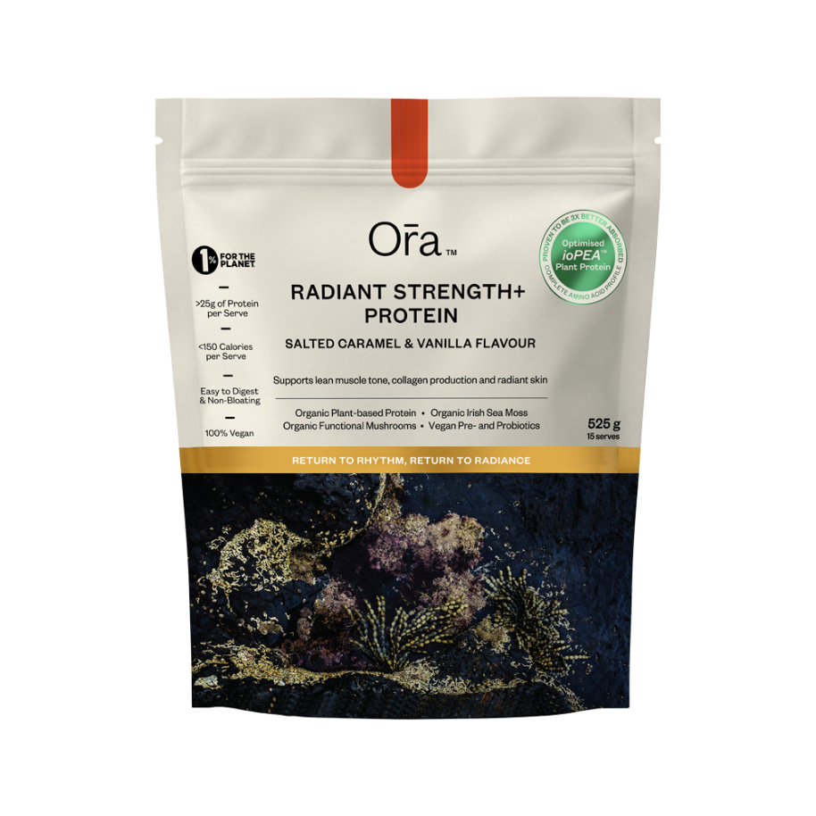 Ora Radiant Strength Protein Salt Caramel Vanilla 525g