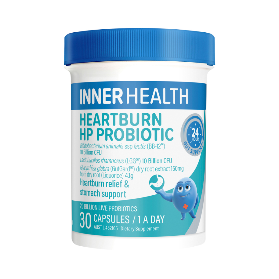 Inner Health Heartburn Hp Probiotic 30c