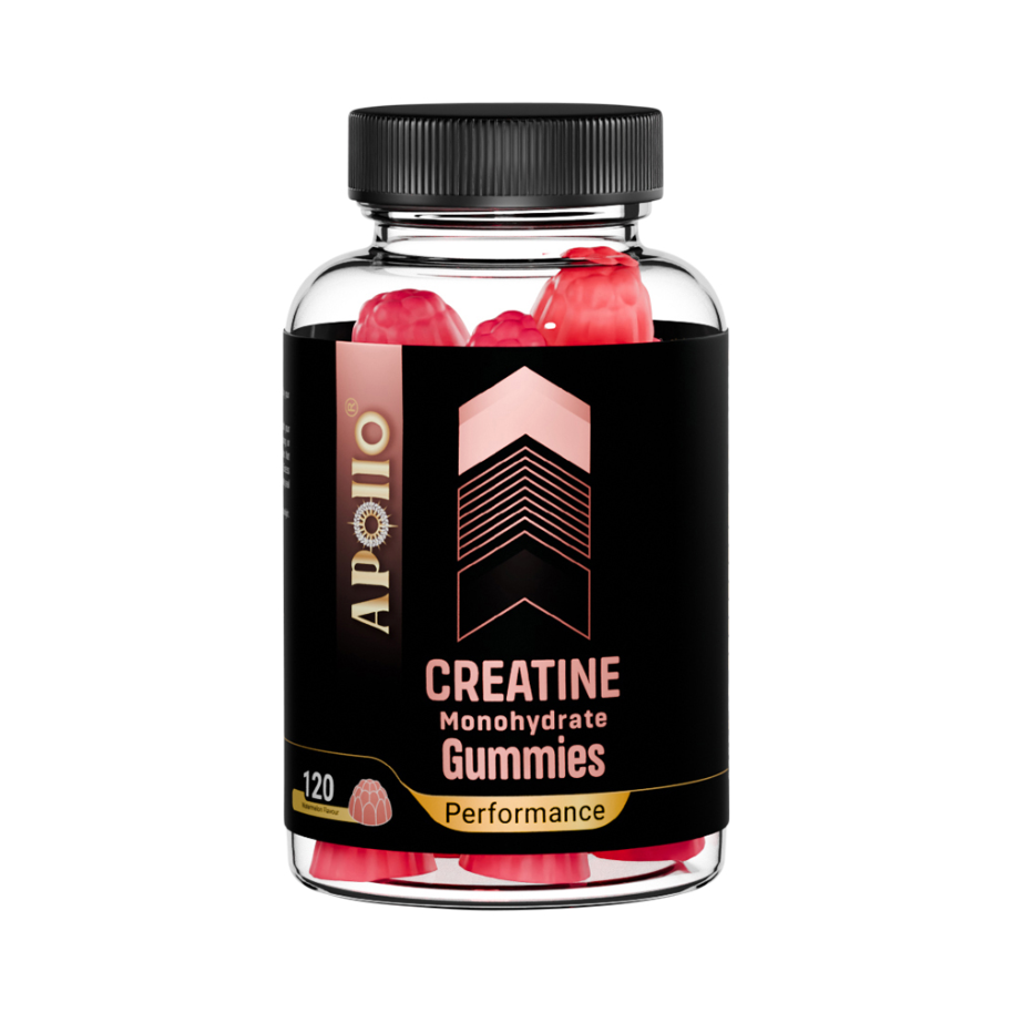 Apollo Creatine Monohydrate Gummies Watermelon 120pk