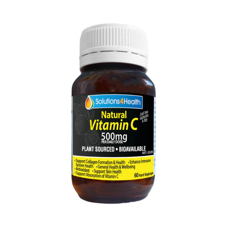 Solut 4 Health Natural Vitamin C 500mg 60vc