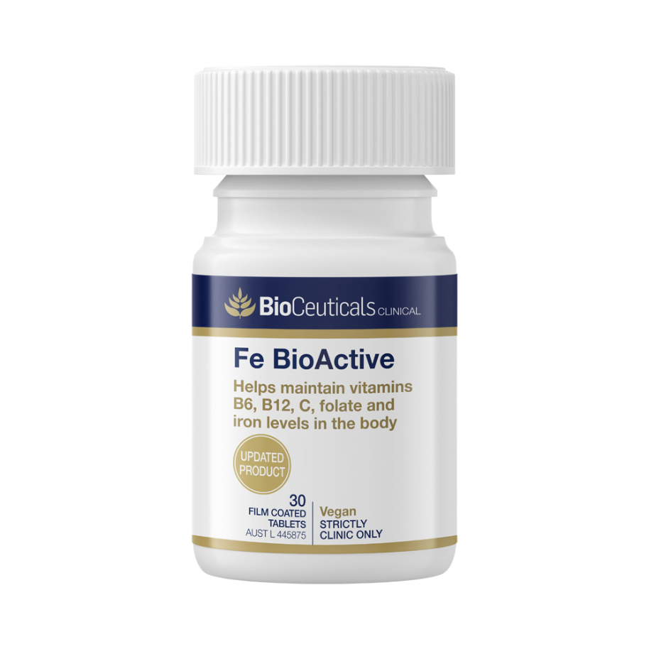 Bioceuticals Clinical Fe Bioactive 30t