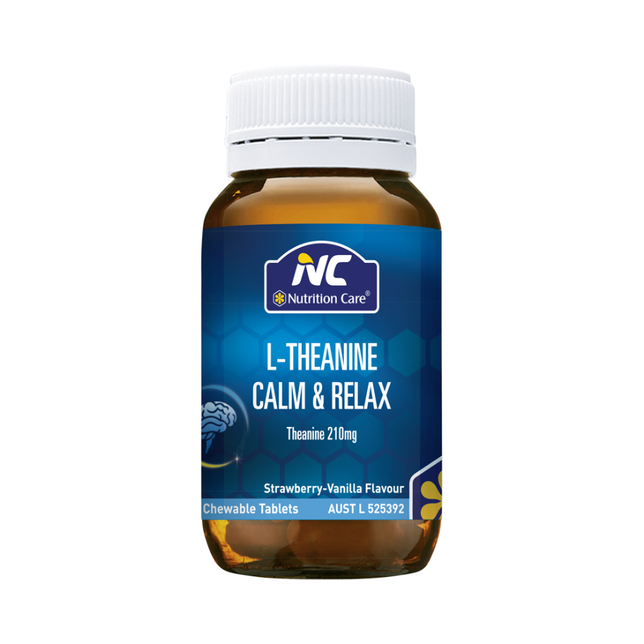 Nc By Nutrition Care L Theanine Calm Relax Chew 60t