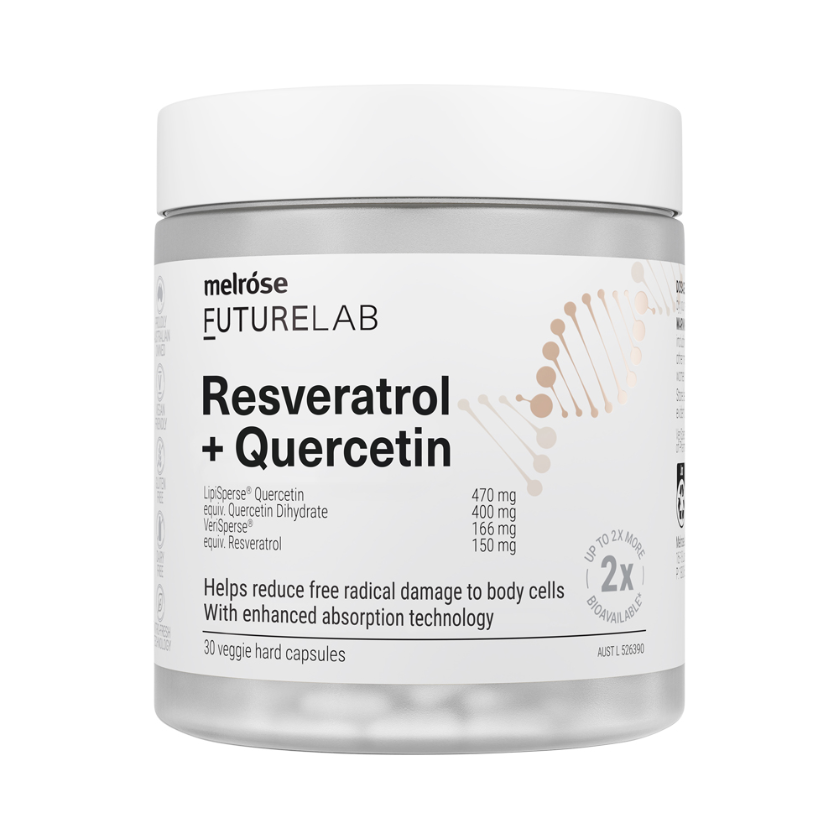 Melrose Futurelab Resveratrol Quercetin 30vc
