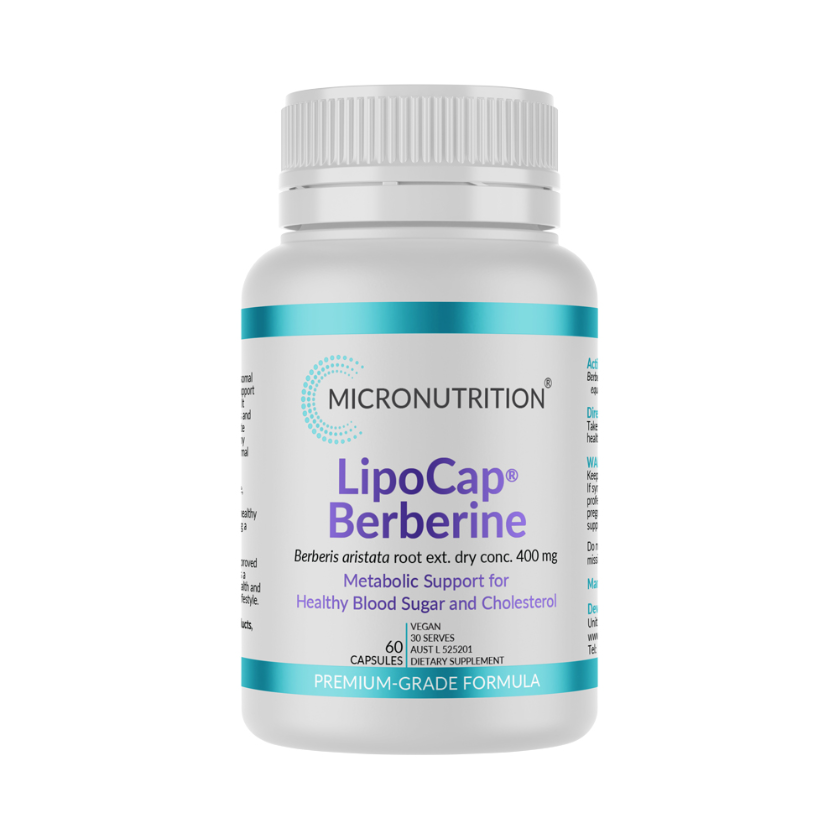 Micronutrition Lipocap Berberine 400mg 60vc