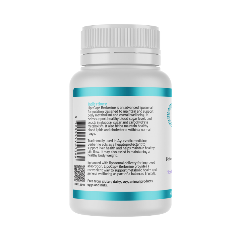 Micronutrition Lipocap Berberine 400mg 60vc