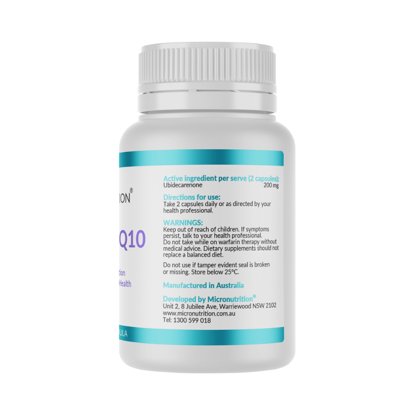 Micronutrition Lipocap Coq10 200mg 60vc