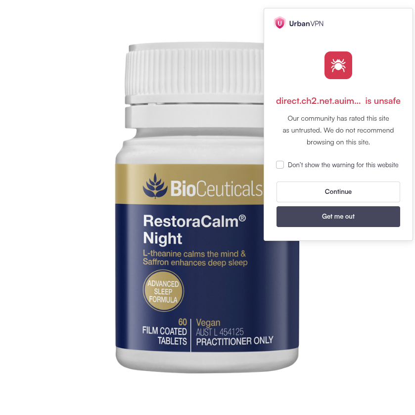 Bioceuticals Restoracalm Night 60vc