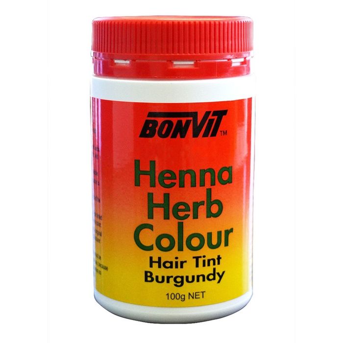 Bonvit Henna Powder Burgundy - 100g