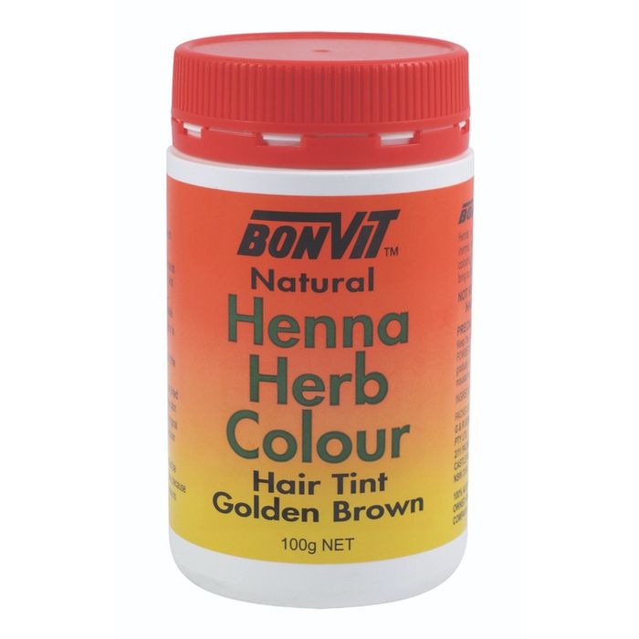 Bonvit Henna Powder Golden Brown - 100g