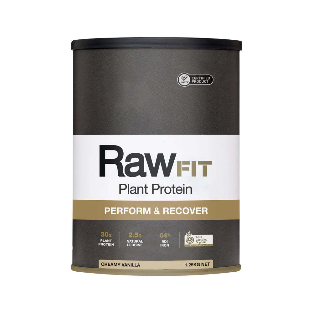 Amazonia Rawfit Protn Perform Recover Crmy Vanilla 1.25kg