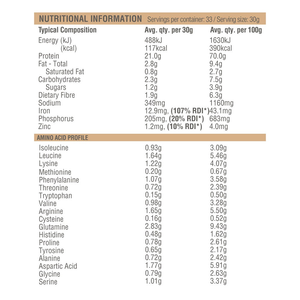 Amazonia Raw Protein Org Slim Tone Triple Choc 500g