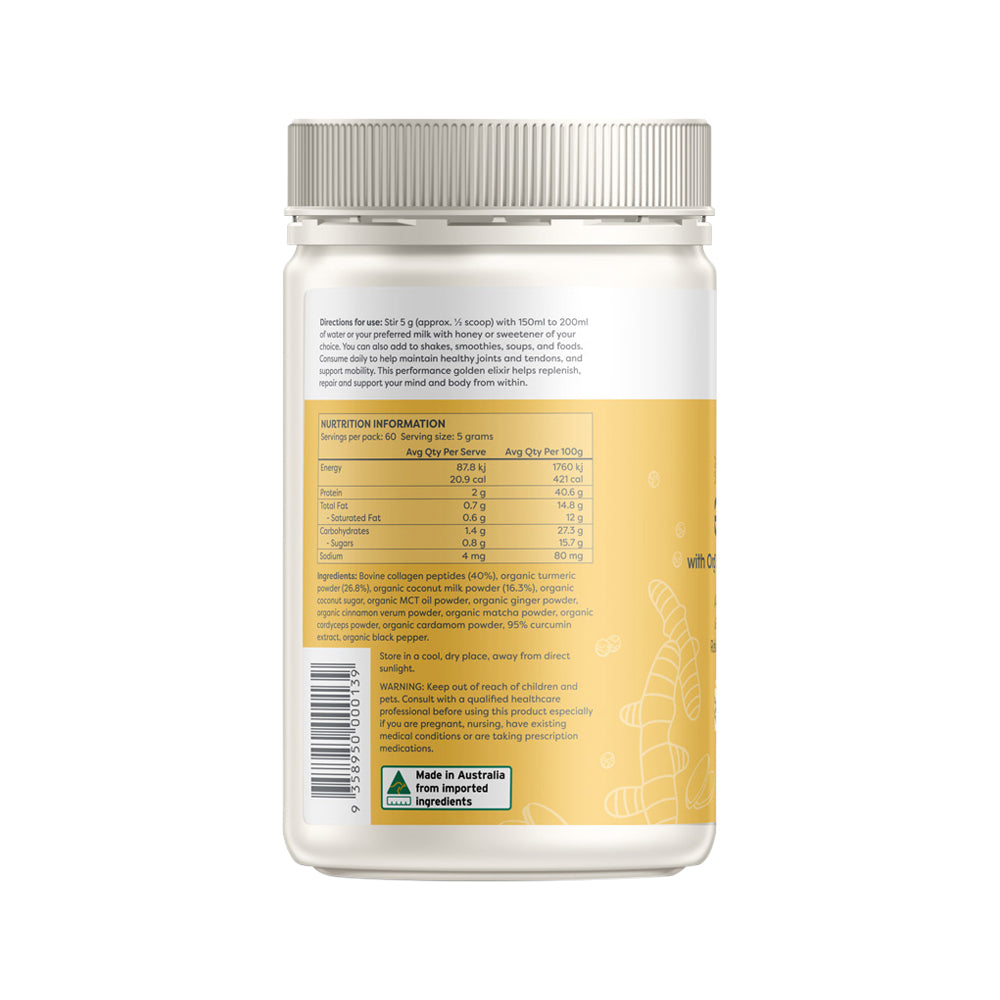 Brain Brawn Performance Golden Elixir Natural 300g