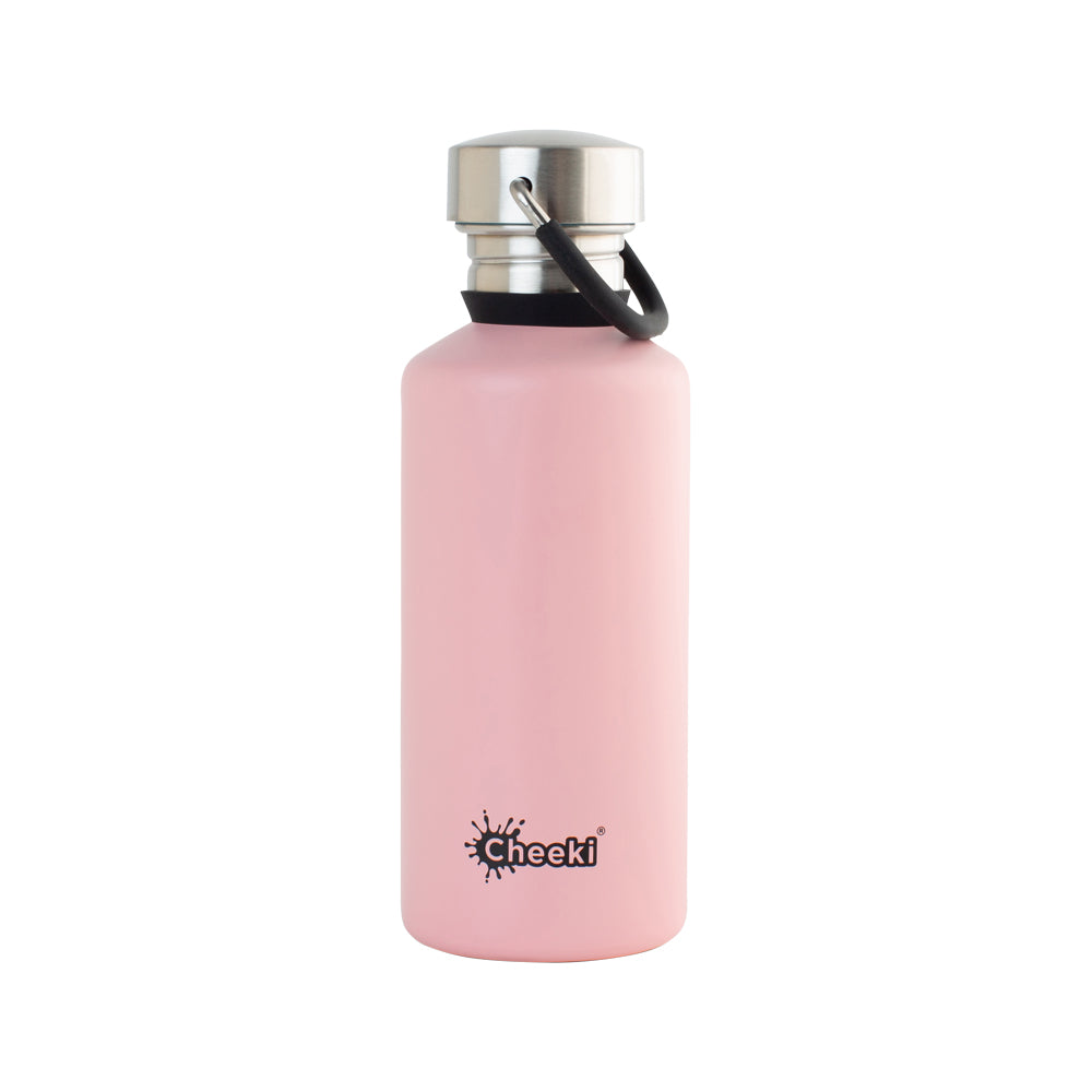 Cheeki Stainless Steel Bottle Classic Pink -Small- 500ml
