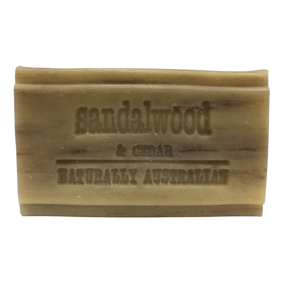 Clover Fields Ng Sandalwood And Cedar Soap 100g