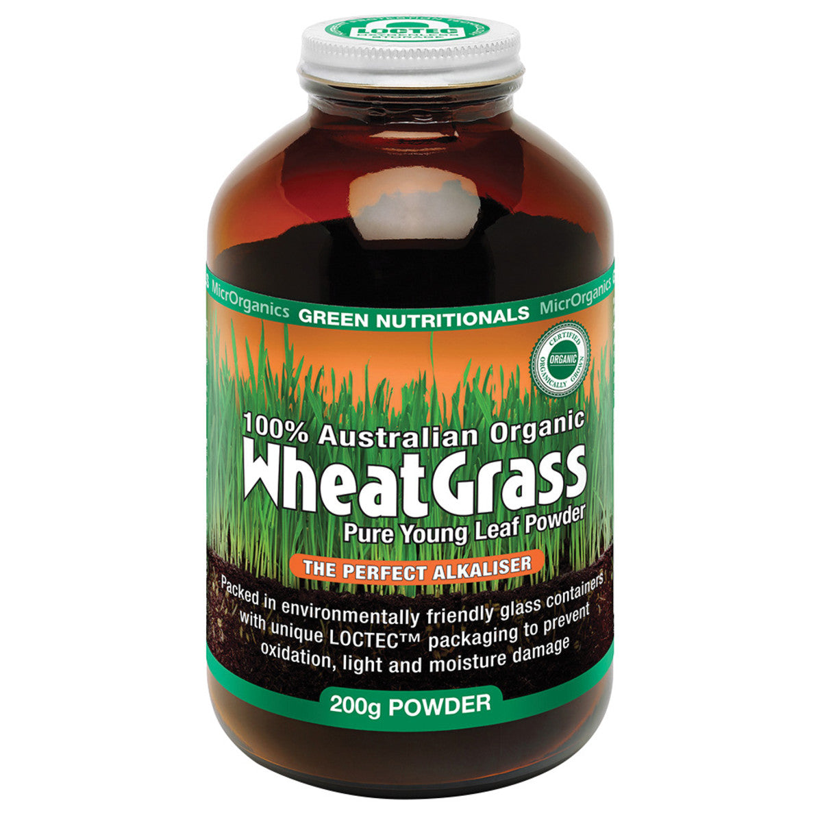 Green Nutritionals Wheat Grass 200G Powder