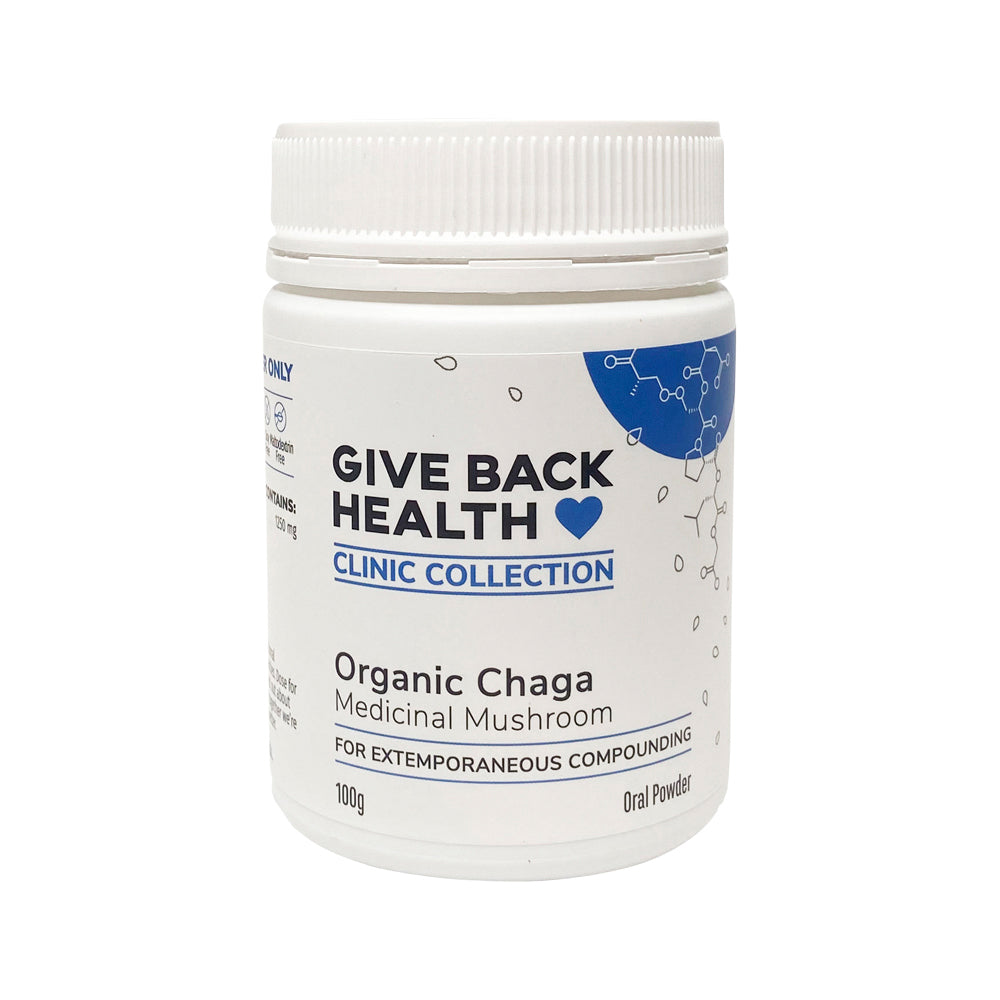 Give Back Health Clinic Collection Organic Chaga 100g