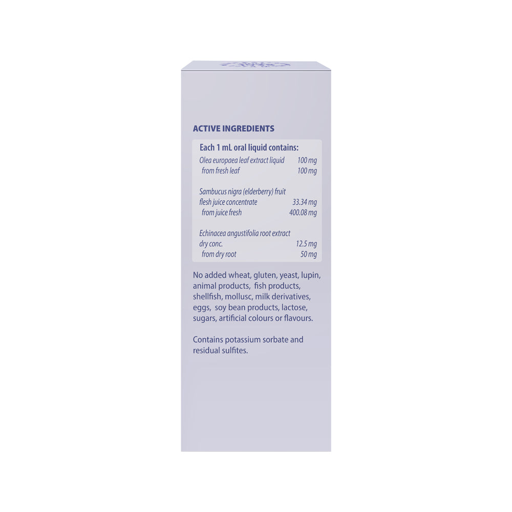 H.blooms Kids Liquid Immunity Blackcurrant 100ml