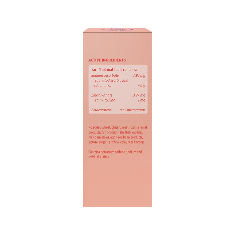 H.blooms Kids Liquid Zinc Orange 100ml