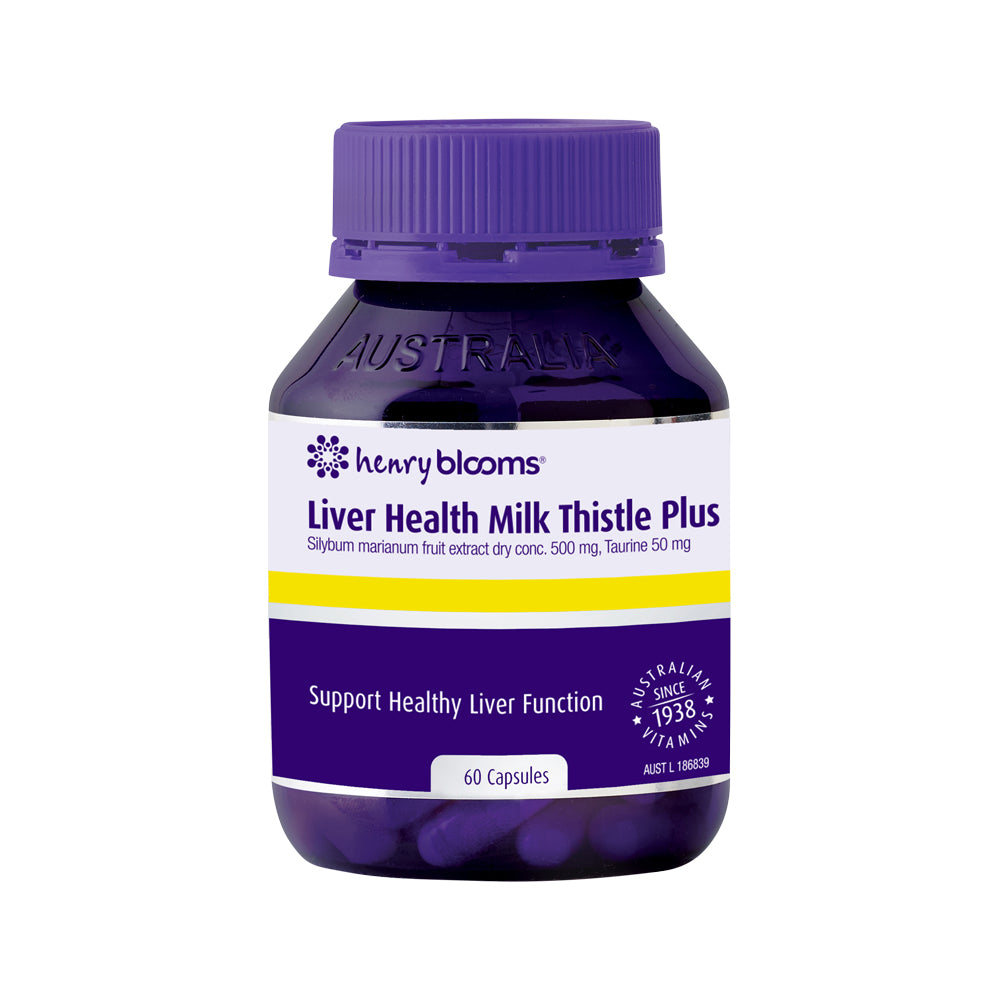 H.blooms Liver Health Milk Thistle Plus 60c