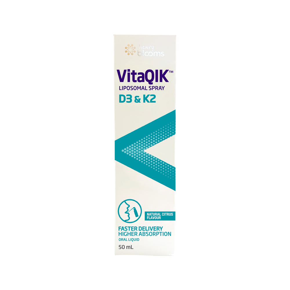 H.blooms Vitaqik Liposomal Spray D3 And K2 50ml
