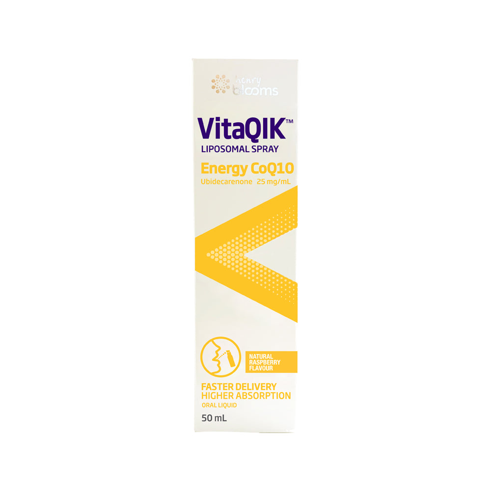 H.blooms Vitaqik Liposomal Spray Energy Coq10 50ml