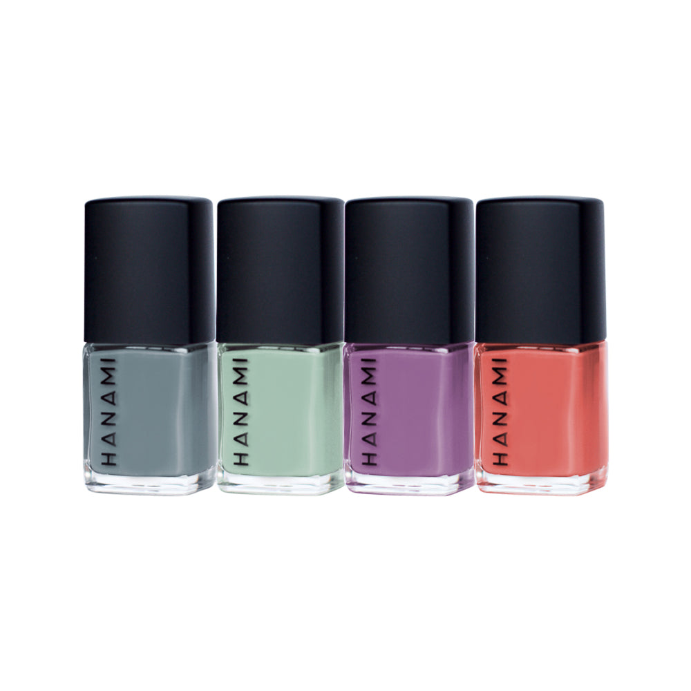 Hanami Nail Polish Collection Daydream 9ml X 4 Pack