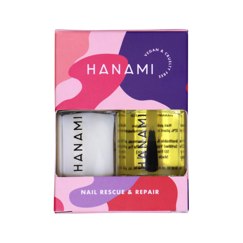 Hanami Nail Polish Collectn T'ment Rescue Repair 15ml X2pk