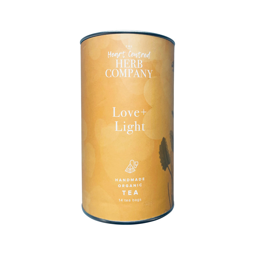 The Heart Centred Herb Company Love + Light x 14 Tea Bags