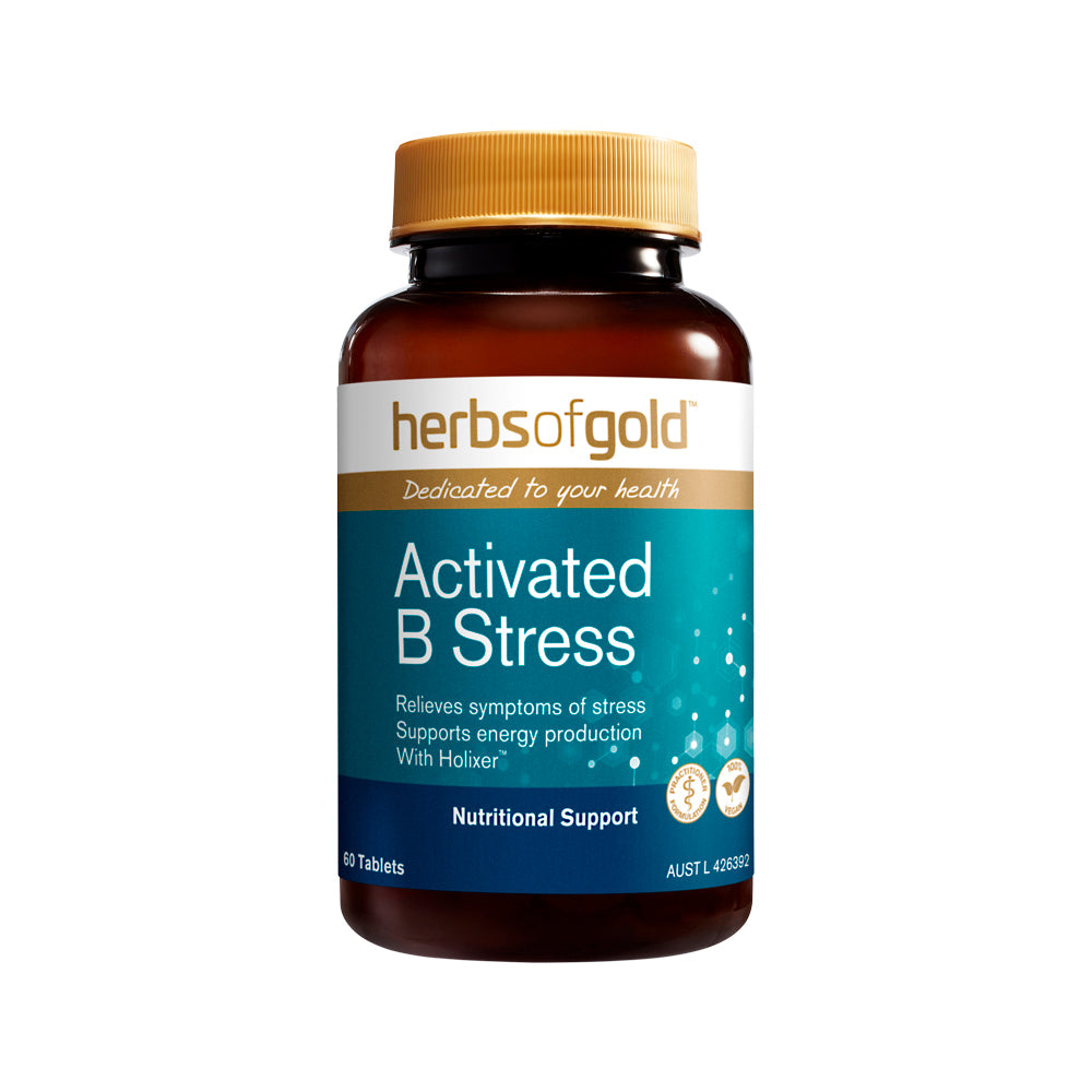 Herbs Of Gold Activated B Stress 60t