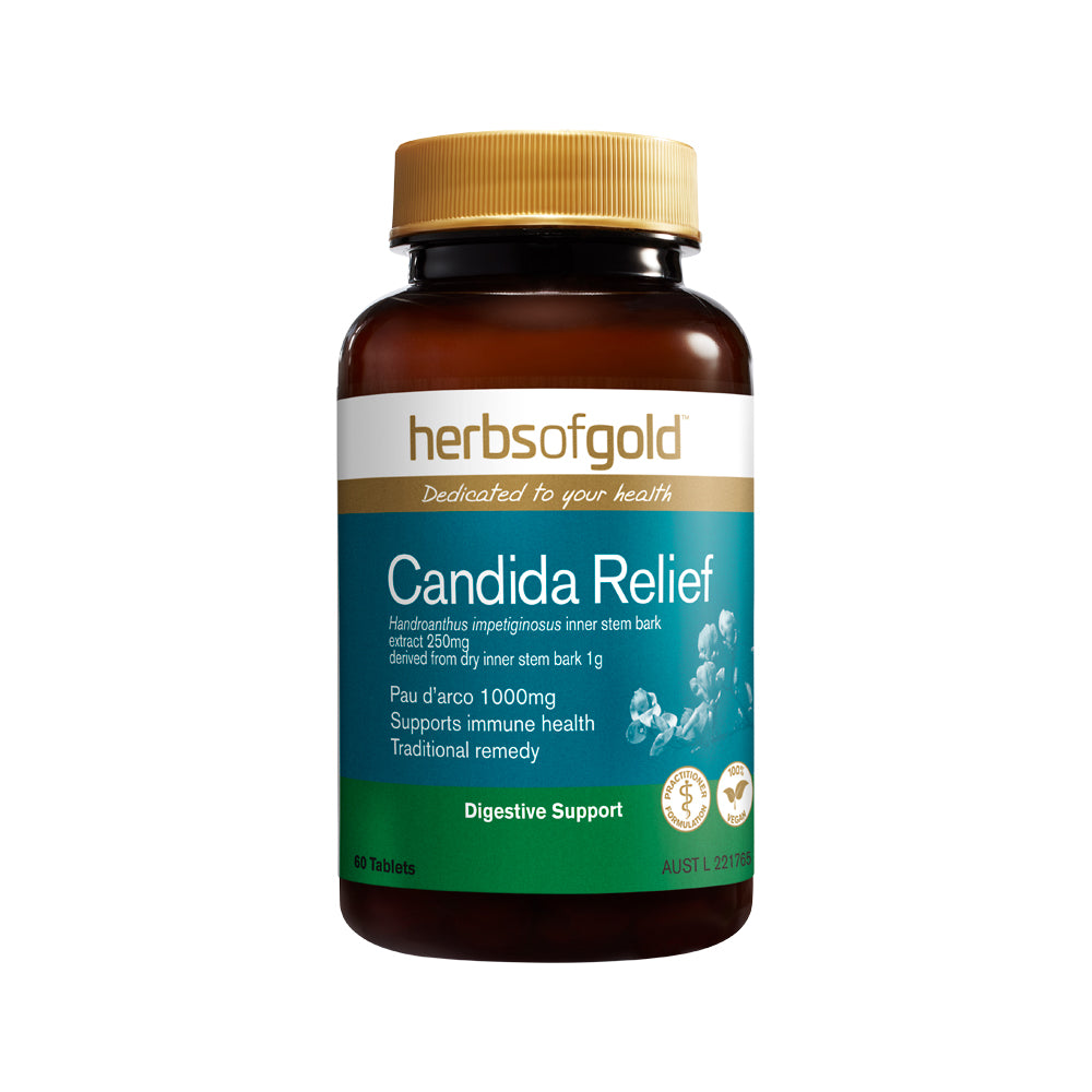 Herbs Of Gold Candida Relief 60t