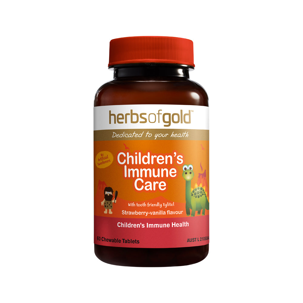 Herbs Of Gold Children's Immune Care Chewable 60t