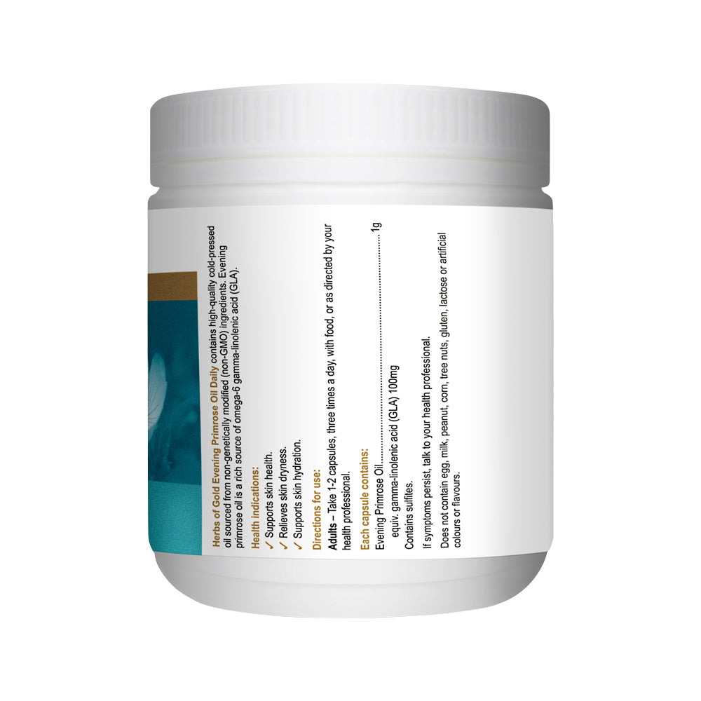 Herbs Of Gold Evening Primrose Oil Daily 1g 200c