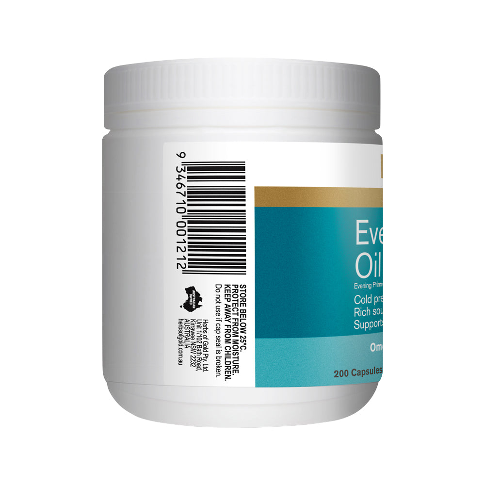 Herbs Of Gold Evening Primrose Oil Daily 1g 200c