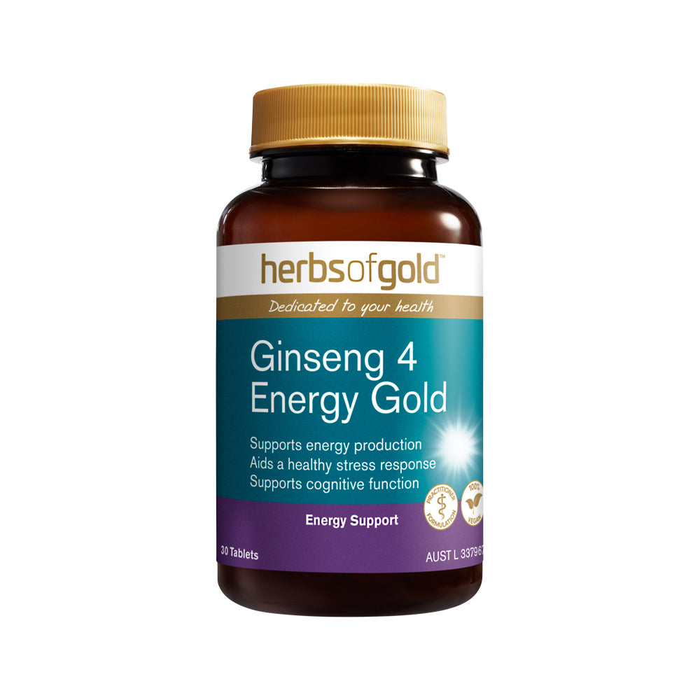 Herbs Of Gold Ginseng 4 Energy Gold 30t