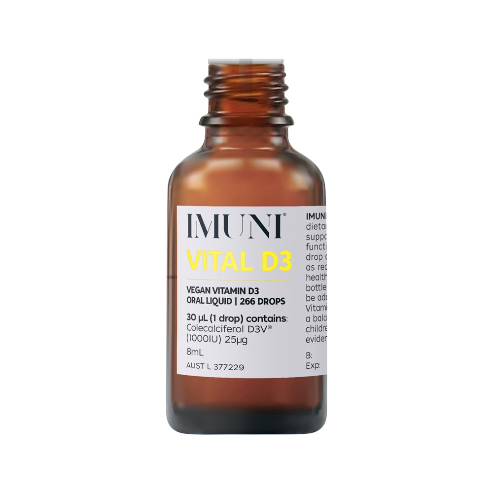IMUNI Vital D3 (Vegan Vitamin D3) Oral Liquid 8ml