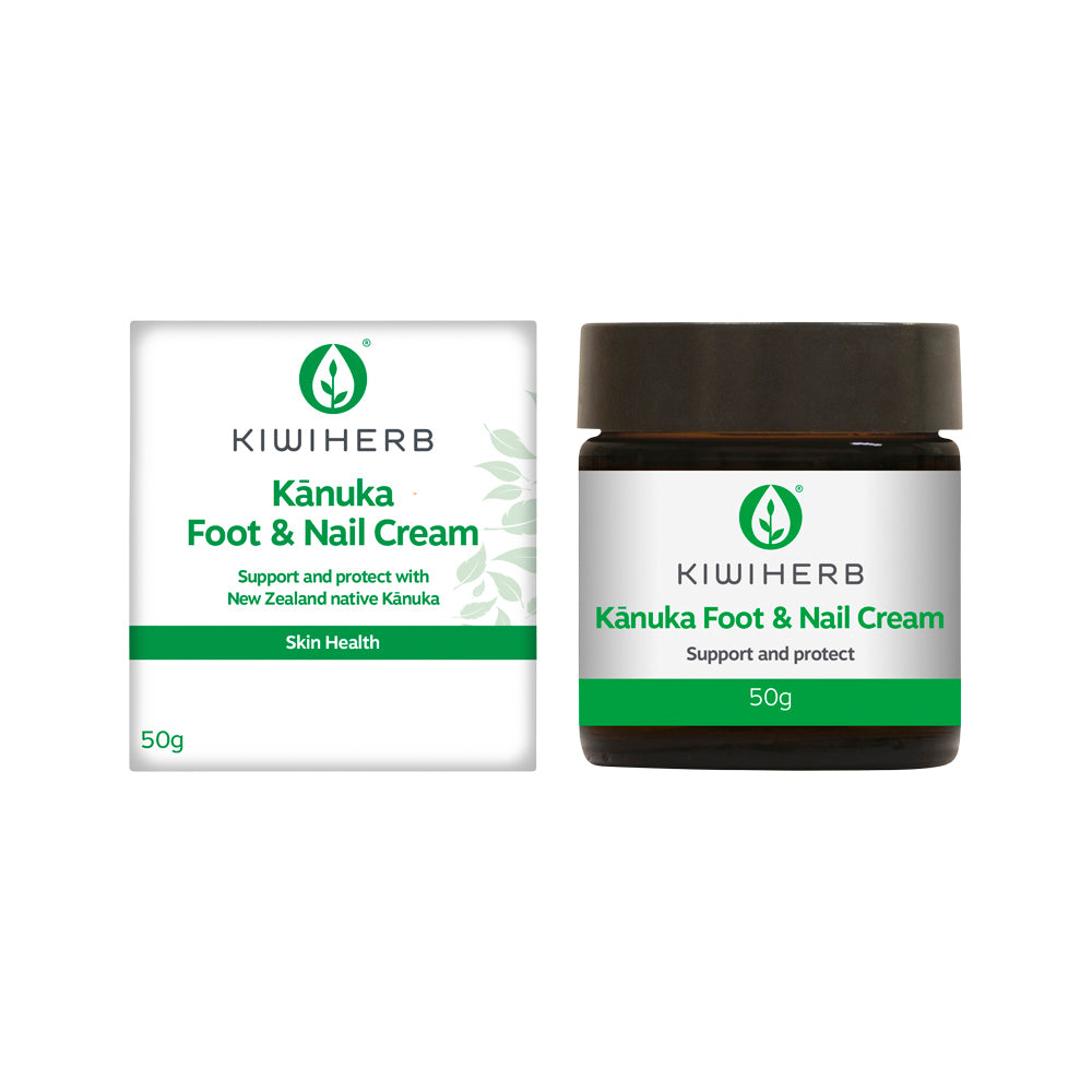 Kiwiherb Kanuka Foot & Nail Cream 50g