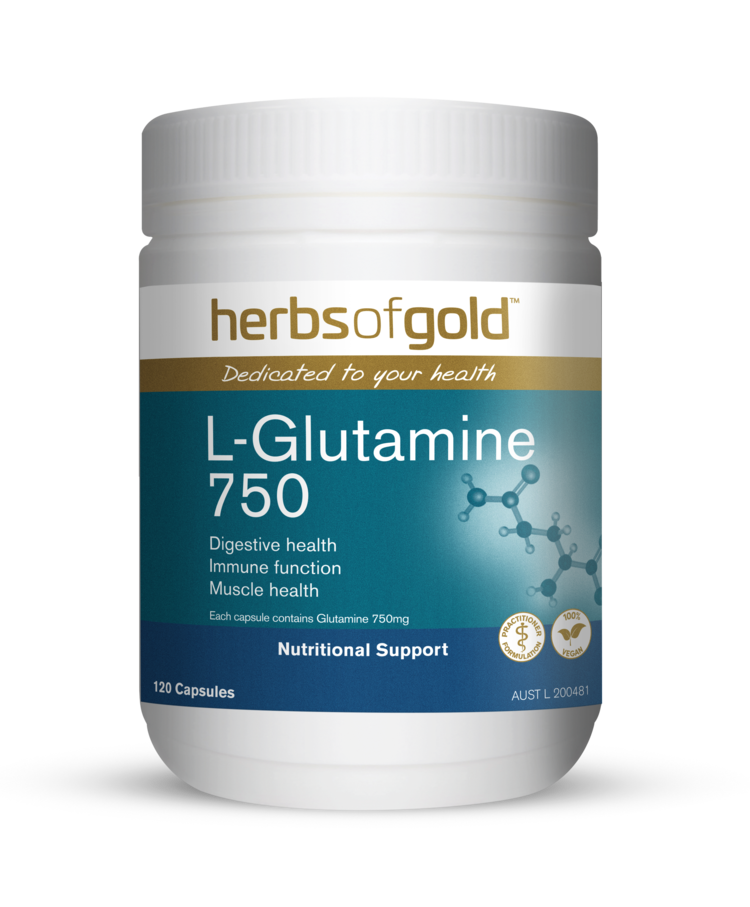 Herbs of Gold Glutamine 750