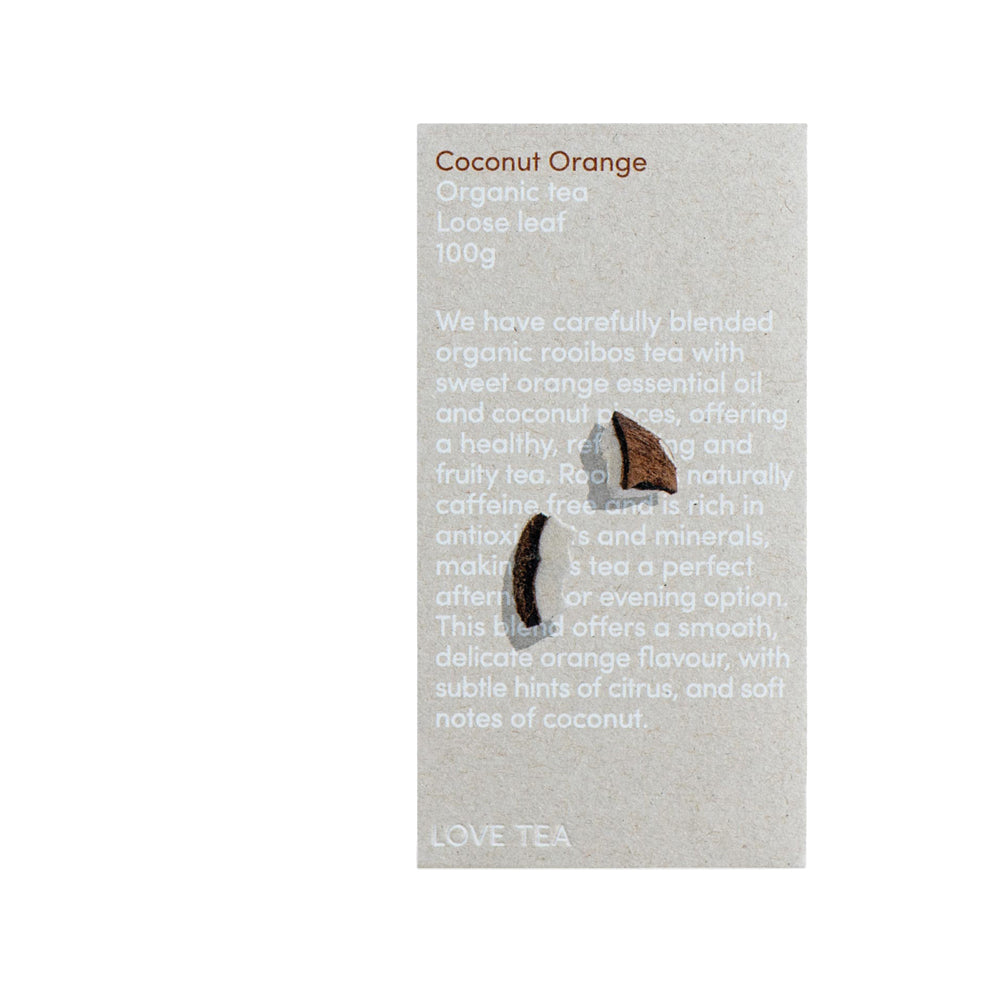 Love Tea Organic Coconut Orange Loose Leaf 100g