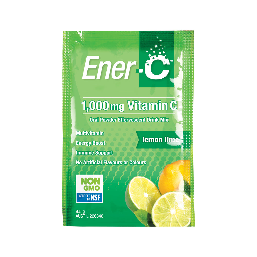 Martin Pleasance Ener C Vit C Lemon Lime Sachet 9.5g X 12pk